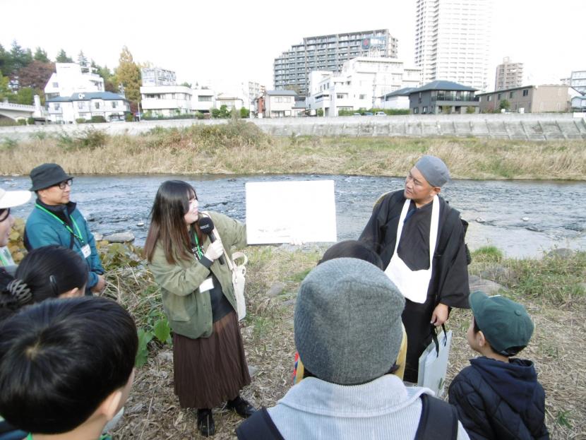 広瀬川周辺の様子