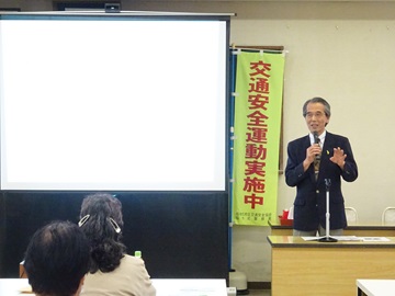 自転車安全利用講習の様子