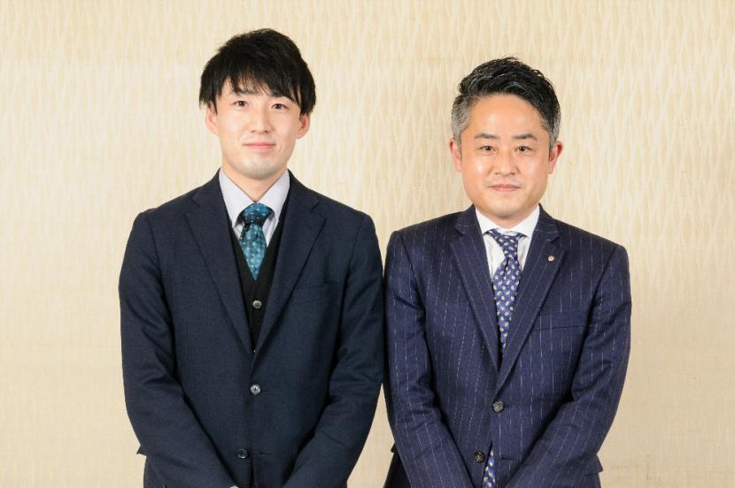 近畿日本ツーリスト株式会社仙台支店の伊藤隆祐さんと伊藤亮嗣さん