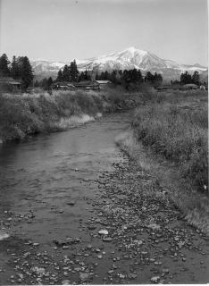 冬の「泉ケ岳」の写真