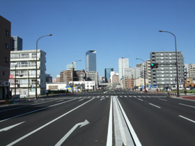 都市計画道路　元寺小路福室線写真