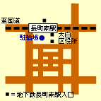 長町南駅駐輪場位置図