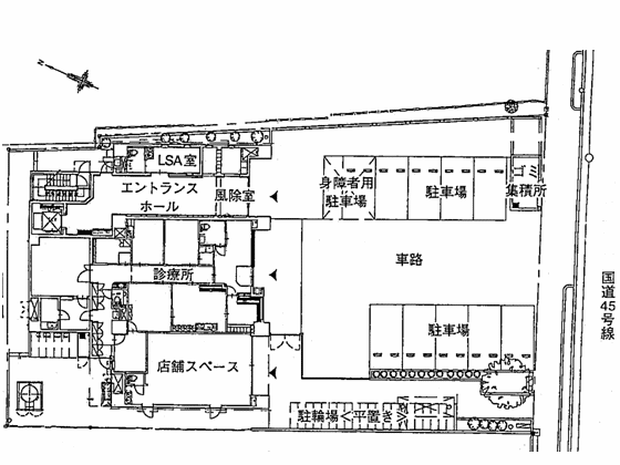 建物配置図