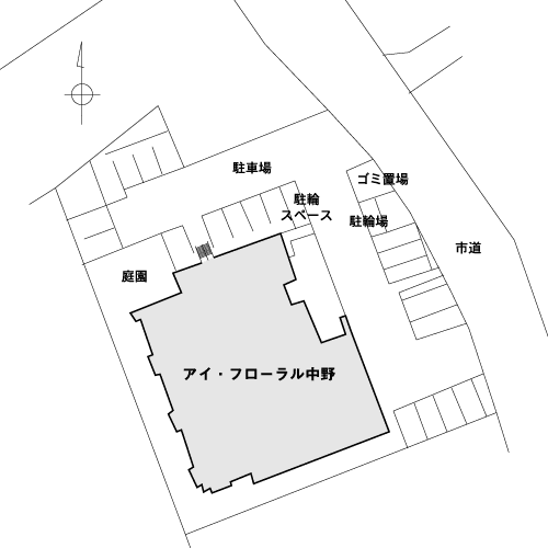 建物配置図