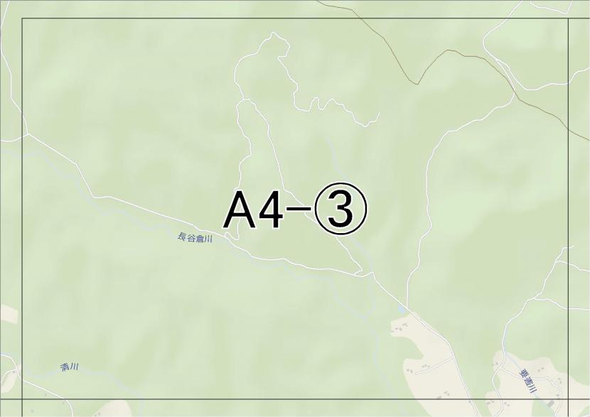 位置図　A4-(3)　泉区朴沢方面