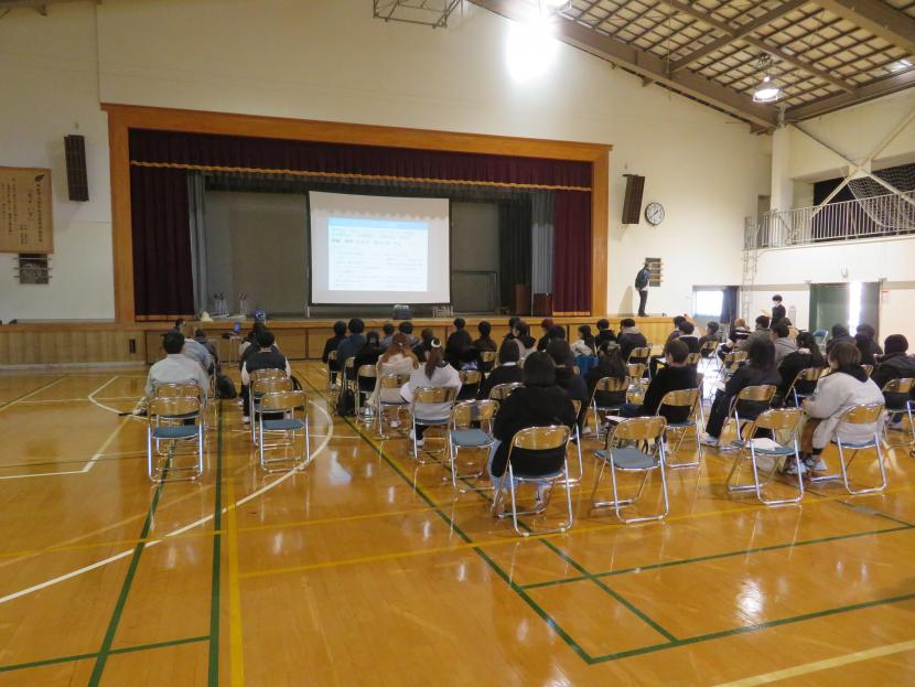 仙台大志高等学校当日の様子