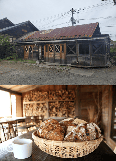 パン店（オ・フルニル・デュ・ボワ本店）