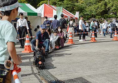 ミニトレインコーナー