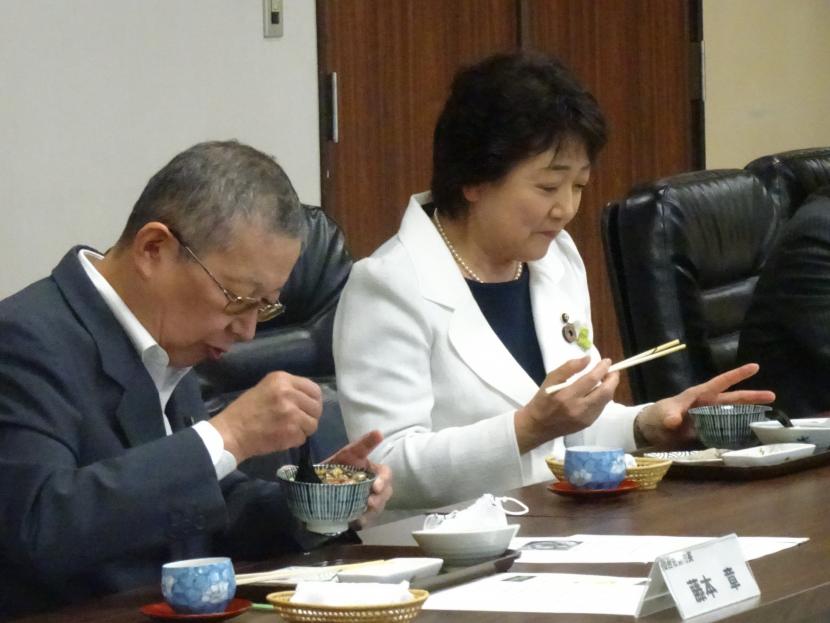 宇和島鯛めしの試食