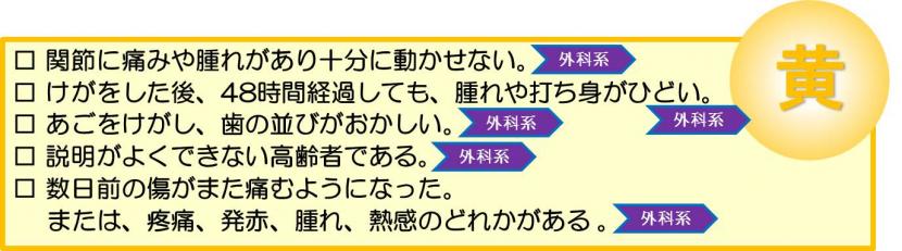 2時間以内をめやすに病院受診するべき手足・顔面のけが症状