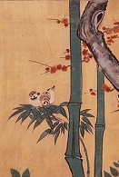 画像／花鳥図屏風（たけ）