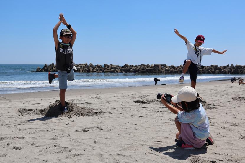 当日の撮影の様子