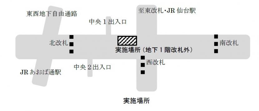 実施場所位置図