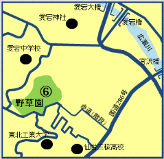 野草園の地図