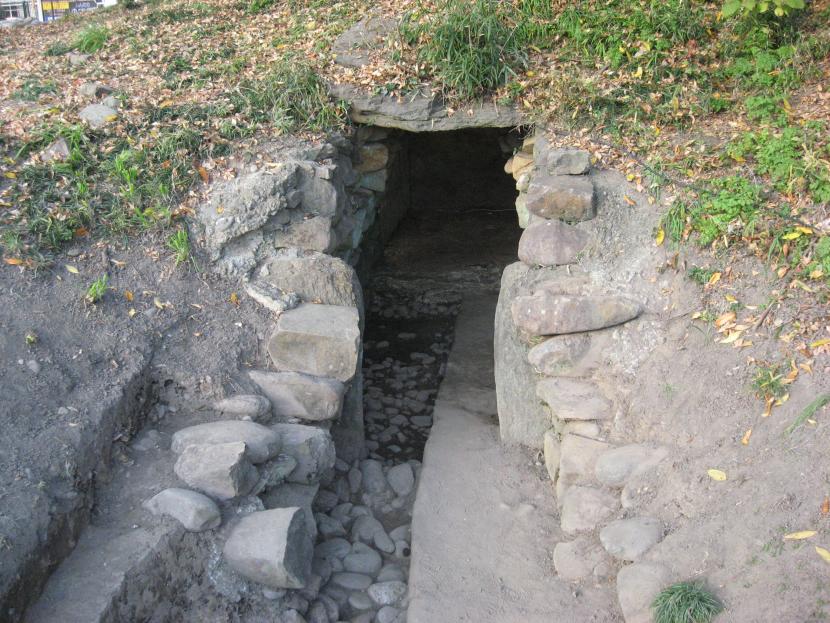 石室（埋葬用の部屋）の内部