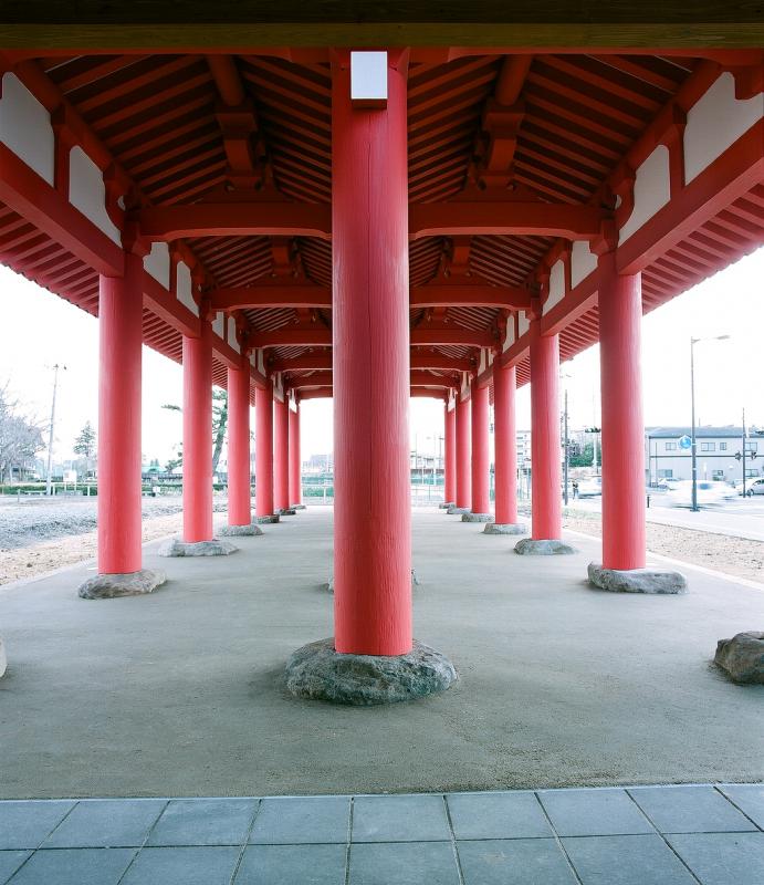 天平廻廊の内部