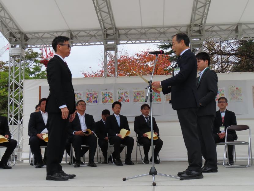 一般社団法人仙台市集団資源回収業者協議会様へ感謝状贈呈