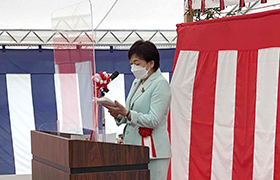 地鎮祭の様子