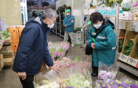 視察の様子