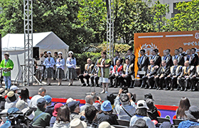 開祭式典の様子