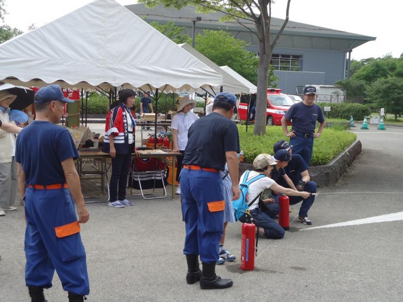 泉消防団市名坂分団泉区民まつり3