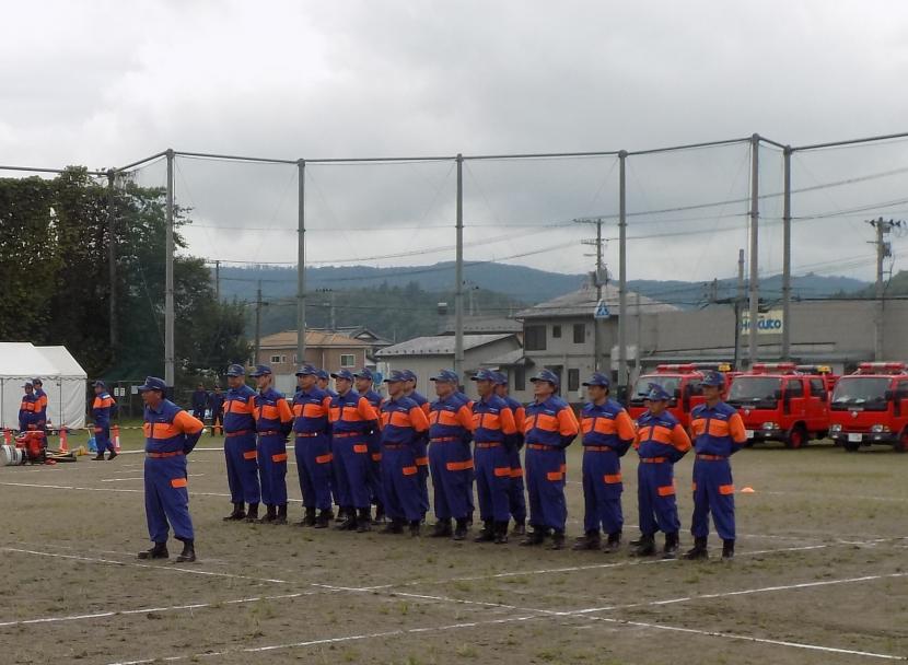 宮城消防団上愛子分団特別点検