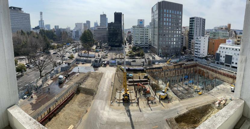 見学スペースからの眺め