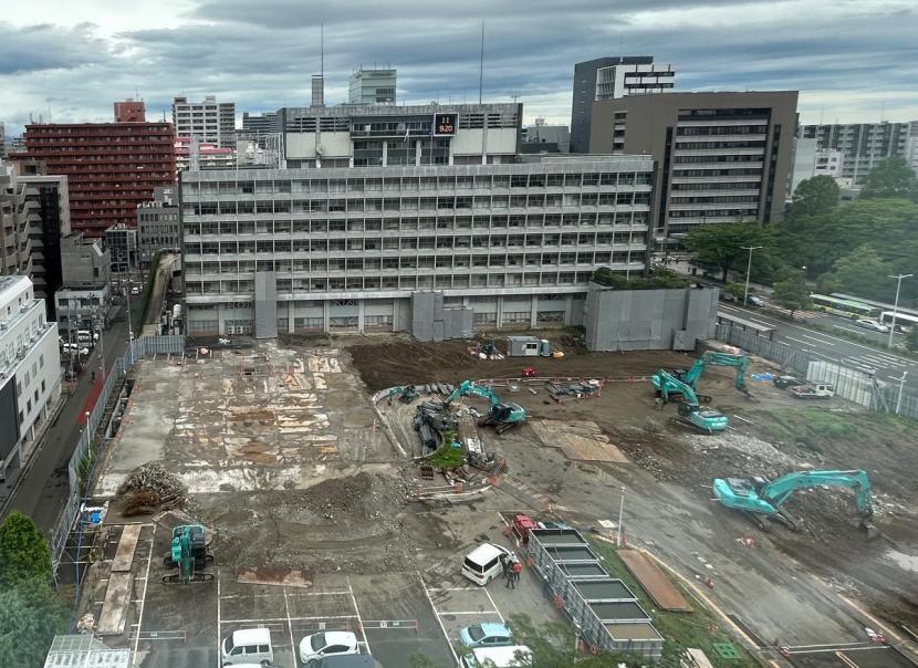 24年7月11日の先行解体工事の様子写真