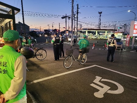 六郷地区における啓発活動1