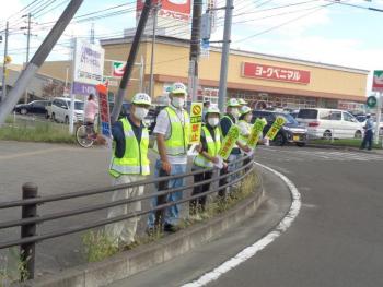 交通事故死ゼロを目指すキャンペーンの様子2