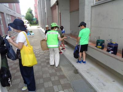 南材木町小学校夏祭り1