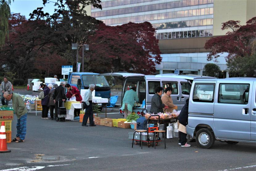 朝市の様子1