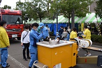 はたらく車大集合の様子