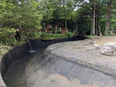 ブログ　アフリカ園大掃除　水をためる7